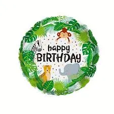 18Inch Helium Foil Balloon Forest Animals Theme for Birthday - شراء السعادة